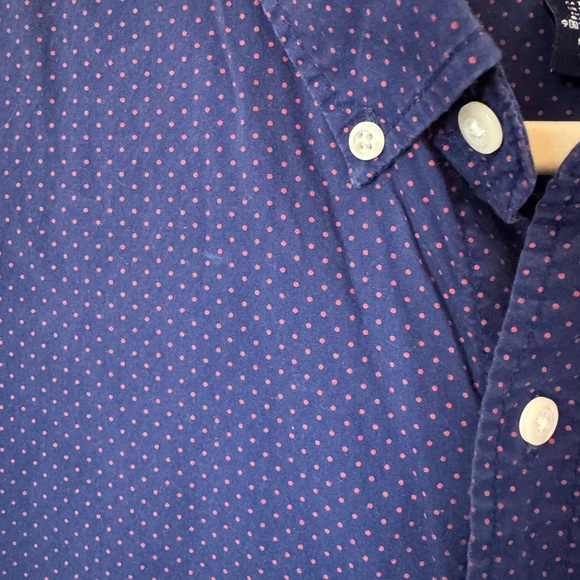 GAP Factory Men's Blue Short Sleeve Shirt - Picture 4 of 4